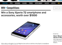 Win a Sony Xperia 72 smartphone + accessories, worth over $1000!