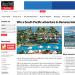 Win a South Pacific adventure to Denarau Island, Fiji