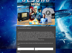 Win a Star Trek Beyond prize packs!