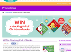 Win a  Stocking Full of Books