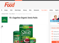 Win a Sugarless Organic Stevia Pack