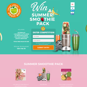 Win a Summer Smoothie Pack