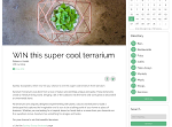 Win a super cool Terrarium!