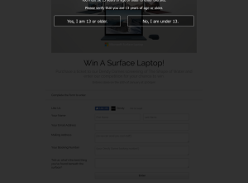 Win A Surface Laptop