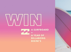 Win a Surfboard and a Year's Supply of Billabong Bikinis