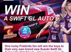 Win a Suzuki Swift GL!