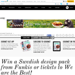 Win a Swedish design pack from Funkis or tickets to 'We are the Best'! 