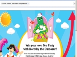 Win a Tea Party with Dorothy the Dinosaur