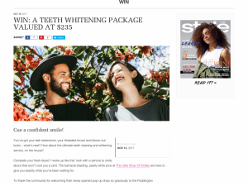 Win a Teeth Whitening Package