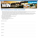 Win a Thailand holiday experience for 4 people! (NRMA Customers Only)