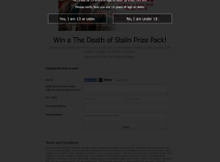 Win a The Death of Stalin Prize Pack