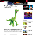 Win a The Good Dinosaur toy pack