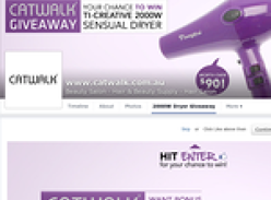 Win a TI-CREATIVE 2000W hair dryer!