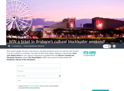 Win a ticket to Brisbane's cultural blockbuster weekend!