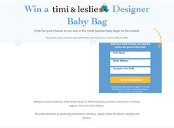 Win a 'timi & leslie' designer baby bag!