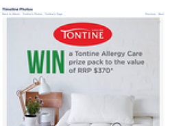 Win a Tontine Allergy Care Prize Pack