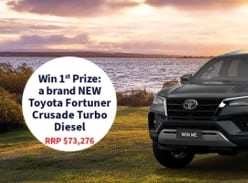 Win a Toyota Fortuner Crusade Turbo Diesel