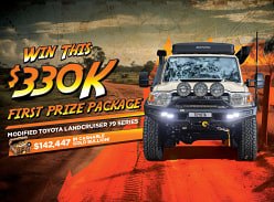 Win a Toyota Landcruiser 79 Series with $99K+ of Mods!