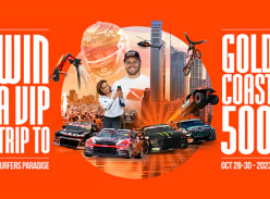 Win a Trip and Experience to Boost Mobile Gold Coast 500