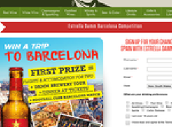 Win a trip for 2 to Barcelona!