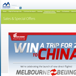 WIn a trip for 2 to China!