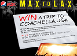 Win a trip for 2 to Coachella, USA!