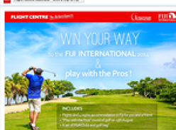 Win a trip for 2 to Fiji International 2014 Golf Tournament!