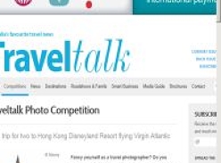 Win a trip for 2 to Hong Kong Disneyland Resort flying Virgin Atlantic!