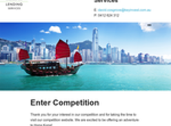 Win a trip for 2 to Hong Kong!