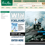 Win a trip for 2 to Iceland or 1 of 50 copies of 'The Secret Life of Walter Mitty'!