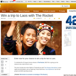 Win a trip for 2 to Laos!