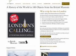 Win a trip for 2 to London!