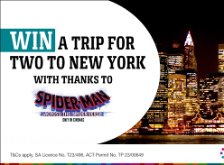 Win a trip for 2 to New York
