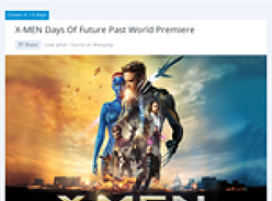 Win a trip for 2 to New York to attend the 'X-Men Days of Future Pass' world premiere!