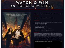 Win a trip for 2 to Rome & Florence!