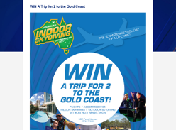 Win a trip for 2 to the Gold Coast