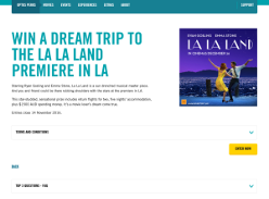 Win a trip for 2 to the 'La La Land' premiere in LA!
