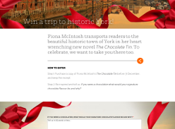 Win a trip for 2 to York!
