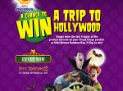 Win a trip for 4 to Hollywood!