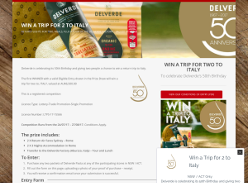 Win a Trip for Two to Italy. Includes 3 Nights Accommodation, Tours and Lunch