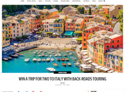 Win a trip for two to Italy