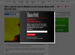 Win a trip for two to Manila to see Erykah Badu with Gig Life Asia