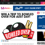 Win a trip to 'Bowled Over' for Australia Day!