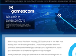 Win a trip to Gamescom 2013 in Cologne!