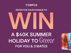 Win a Trip to Greece with 3 Mates