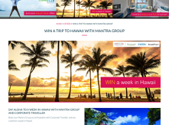 Win a trip to Hawaii with Mantra Group!