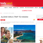 Win a trip to Hawaii!