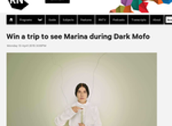 Win a trip to Hobart to see Marina during Dark Mofo!