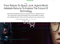 Win a Trip to Hybrid World Adelaide