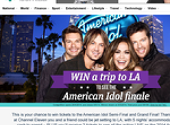 Win a trip to LA to see the American Idol finale!